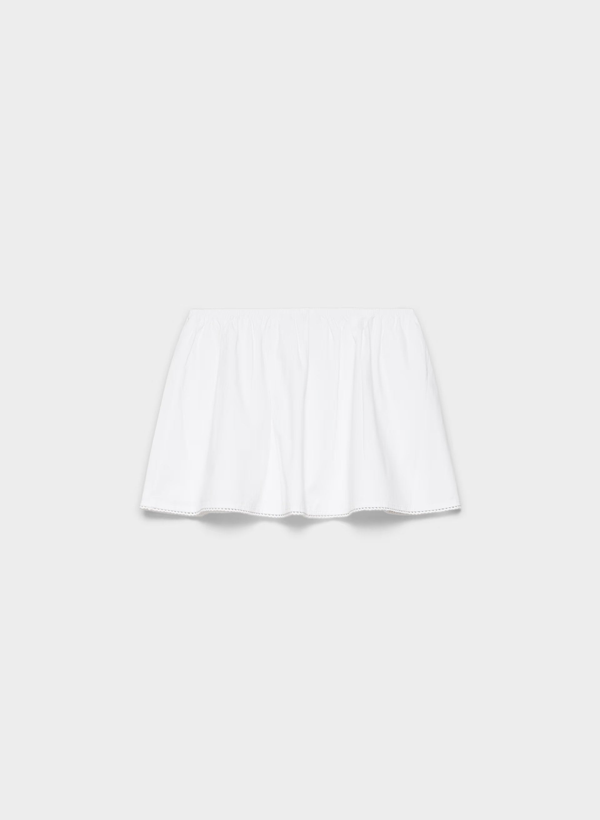 Nice Skirt - BRIGHT WHITE