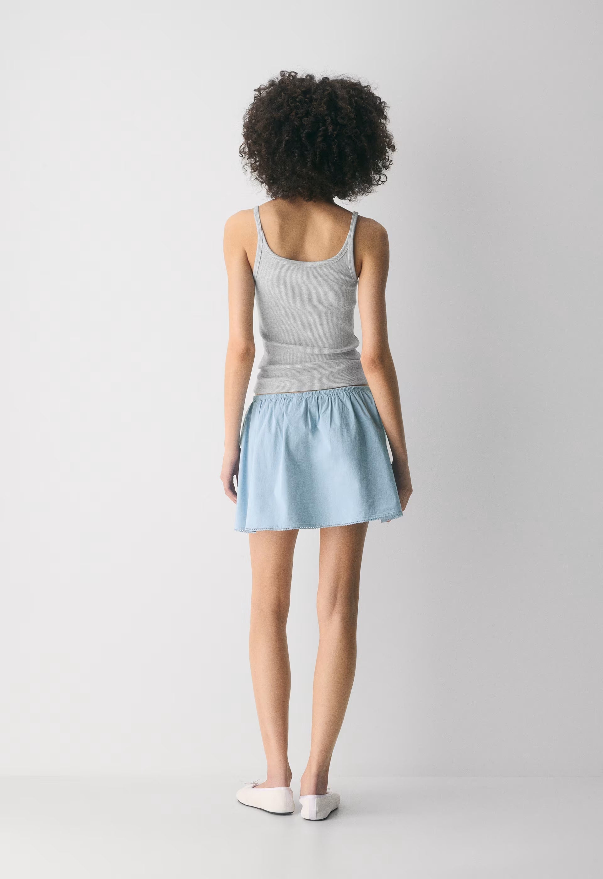 Nice Skirt - RIPPLE BLUE