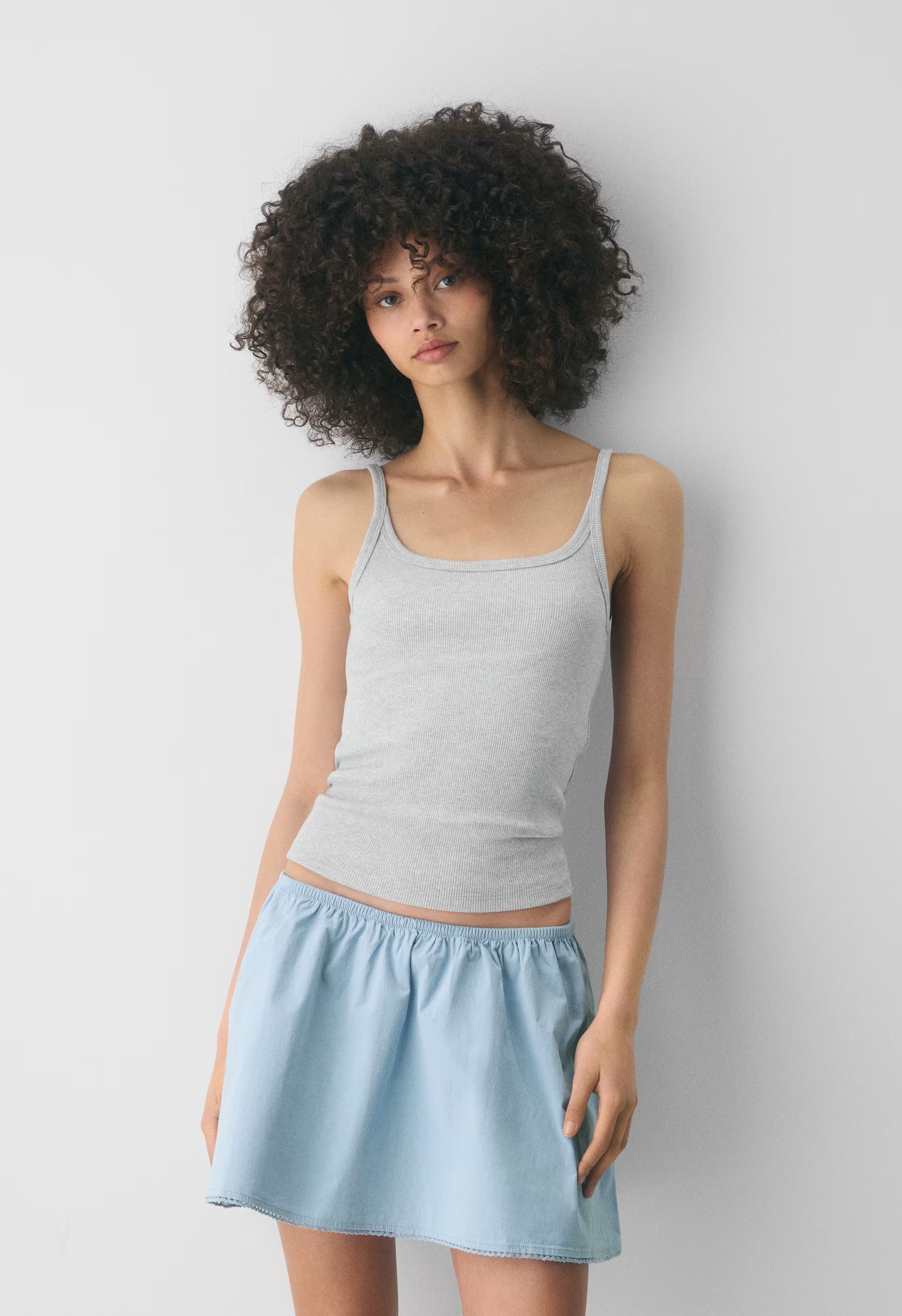 Nice Skirt - RIPPLE BLUE