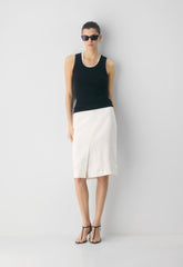 Yorkville Skirt - PowerLinen™ - LIGHT BIRCH