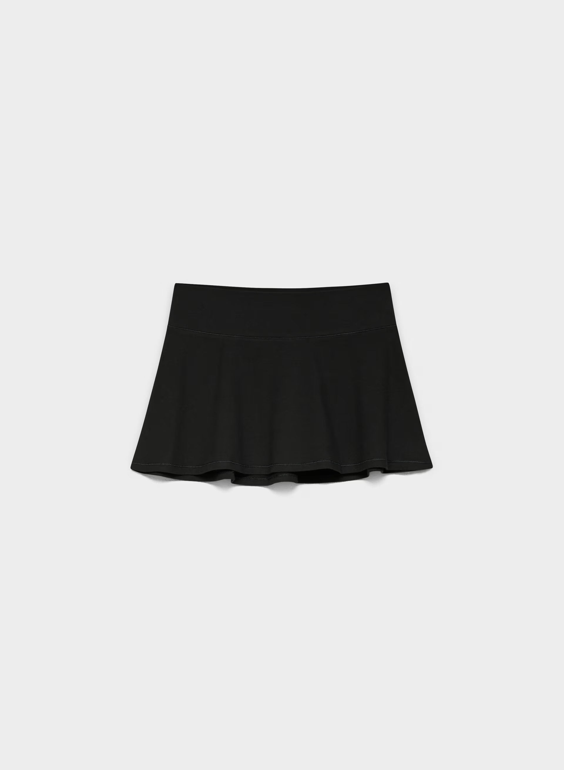 Homestretch™ Smooth Immediate Skirt - BLACK