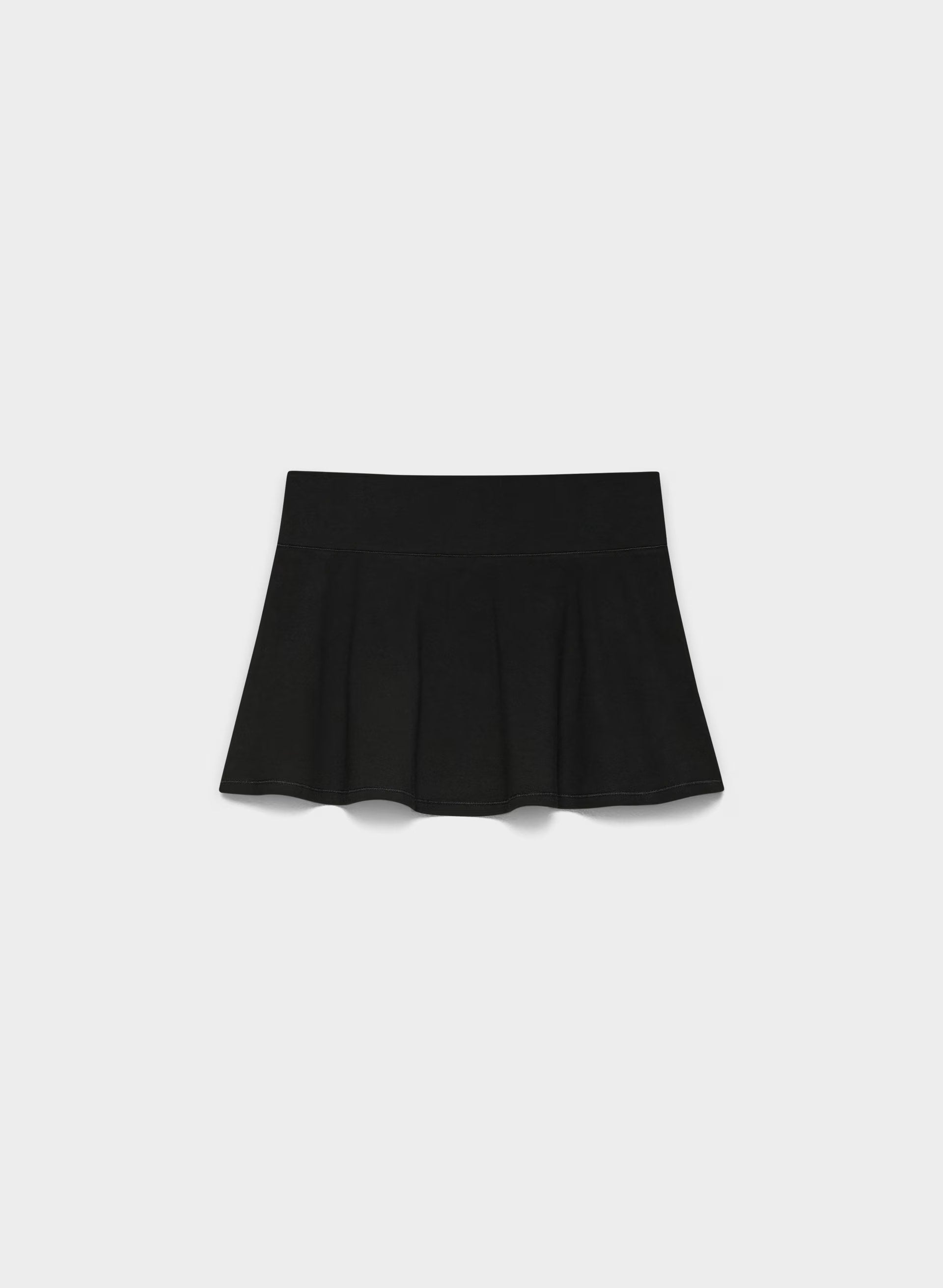 Homestretch™ Smooth Immediate Skirt - BLACK