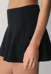 Homestretch™ Smooth Immediate Skirt - BLACK