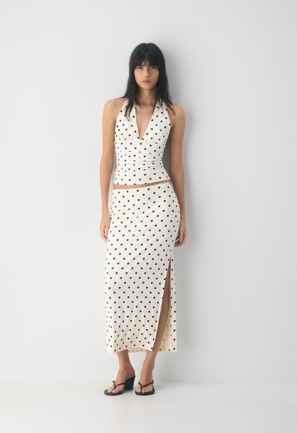 Smooth Matter™ Subscript Skirt - LIGHT BIRCH/BLACK
