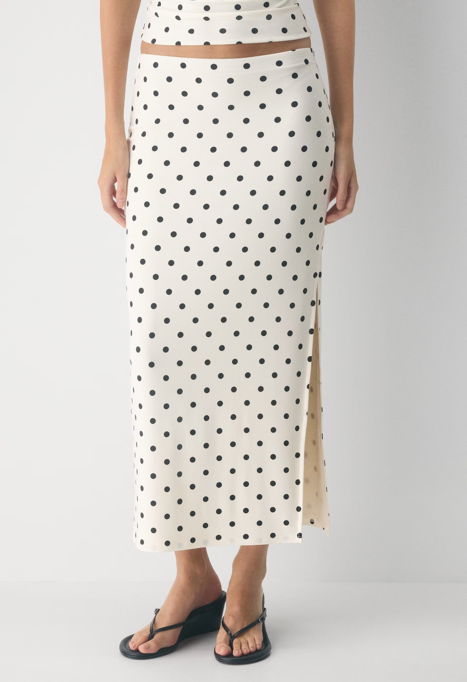 Smooth Matter™ Subscript Skirt - LIGHT BIRCH/BLACK