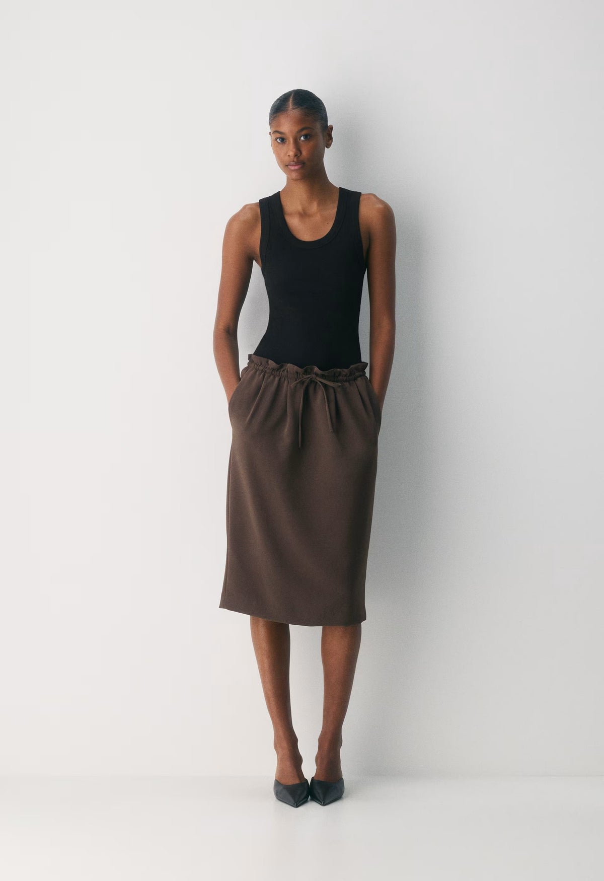 Paradigm Skirt - RICH MOCHA BROWN
