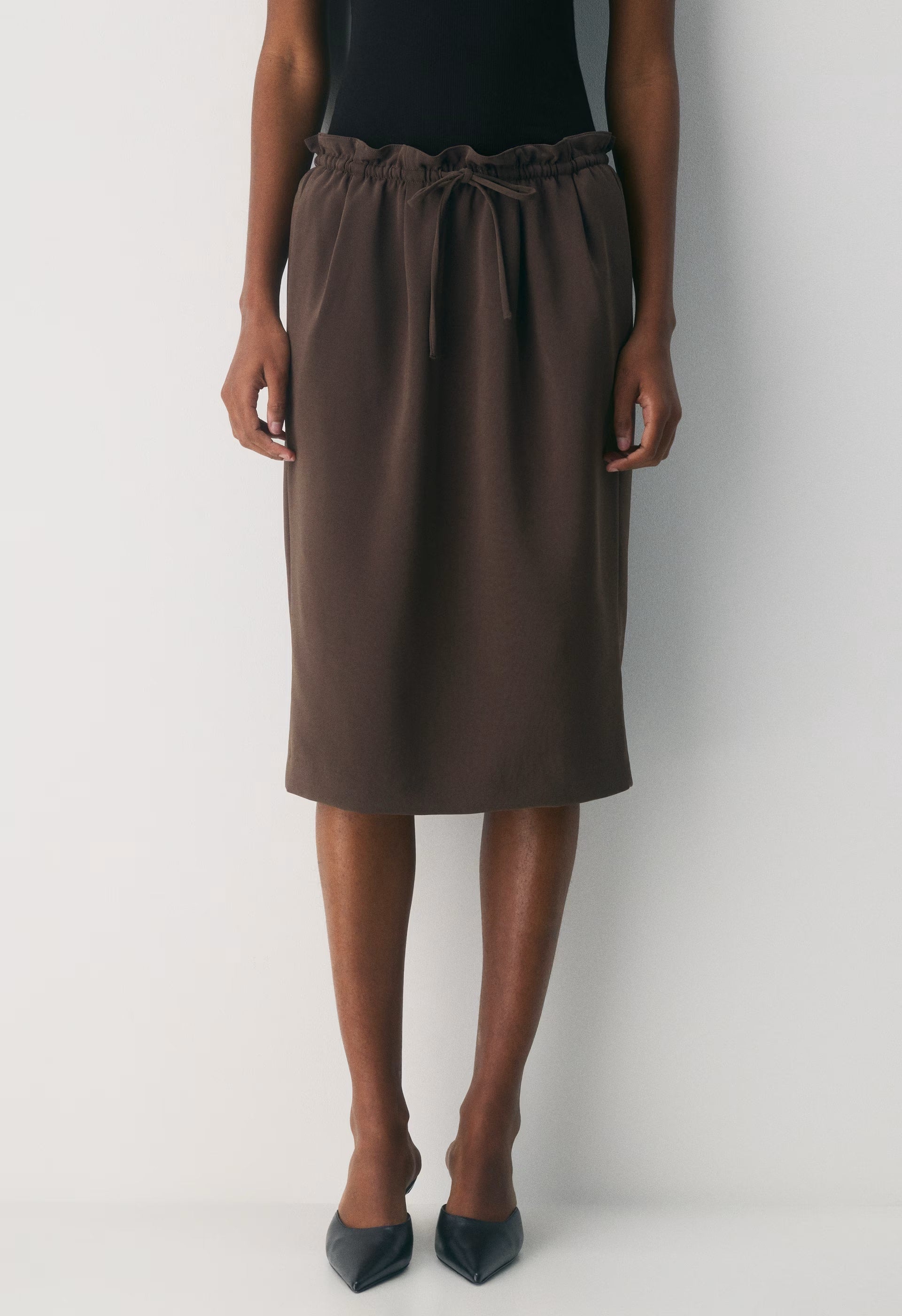 Paradigm Skirt - RICH MOCHA BROWN