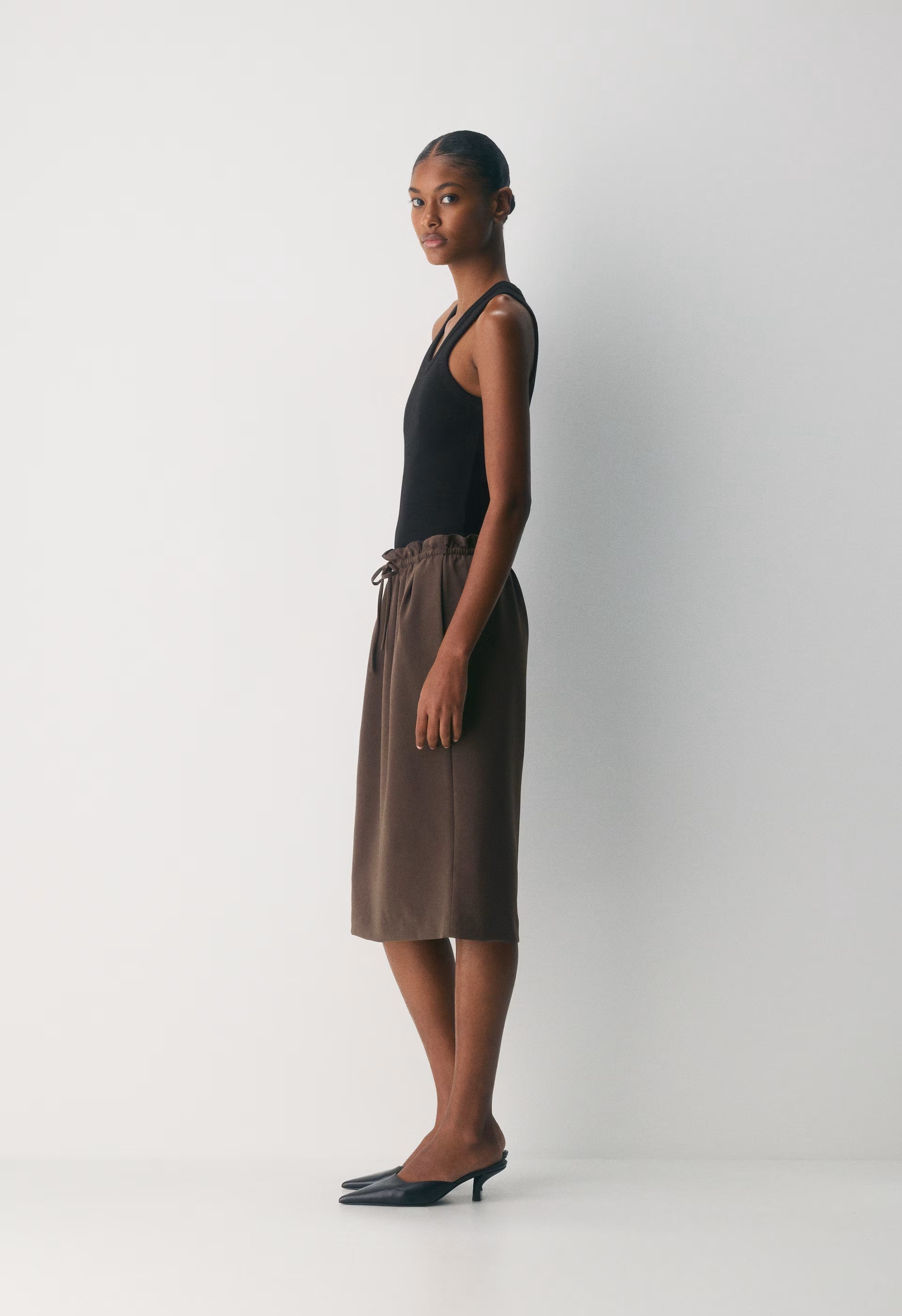 Paradigm Skirt - RICH MOCHA BROWN