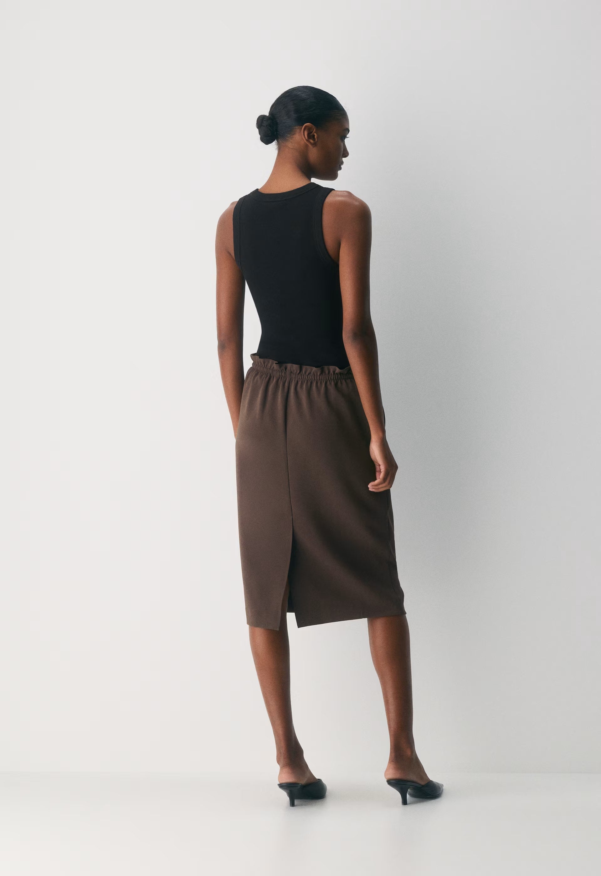 Paradigm Skirt - RICH MOCHA BROWN