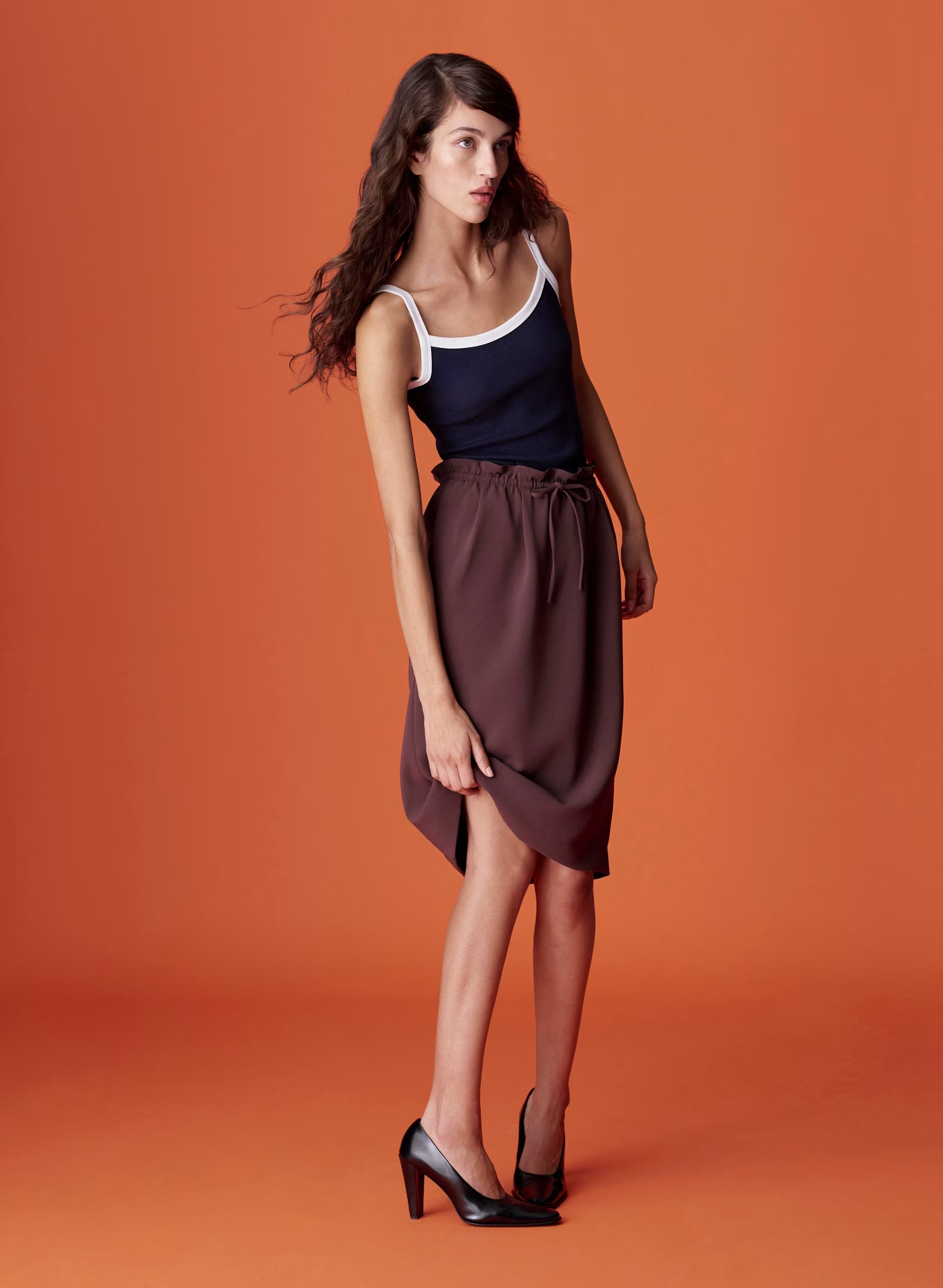 Paradigm Skirt - RICH MOCHA BROWN