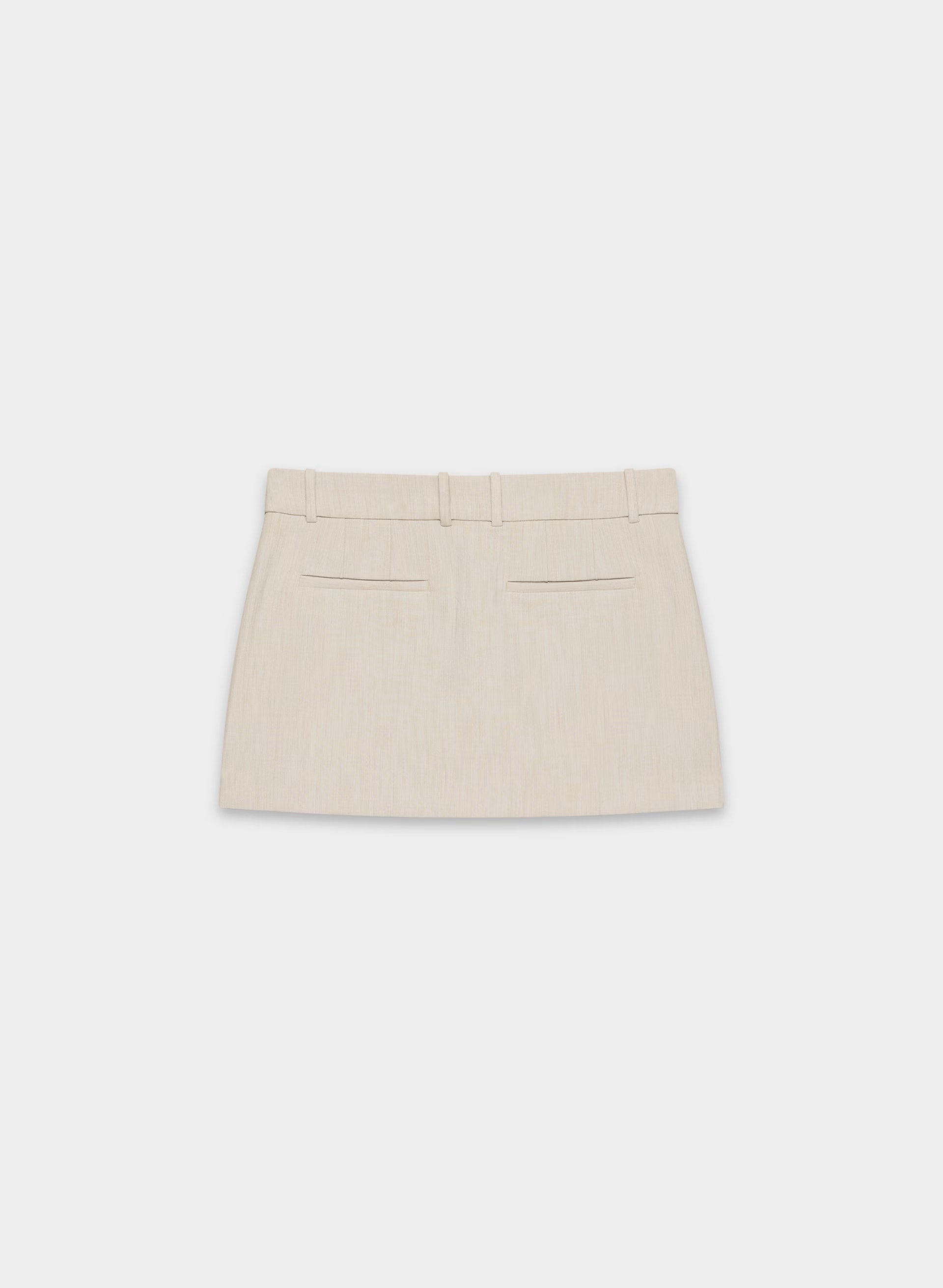 Chisel Micro Skort - Eversential™ - HEATHER MATTE PEARL