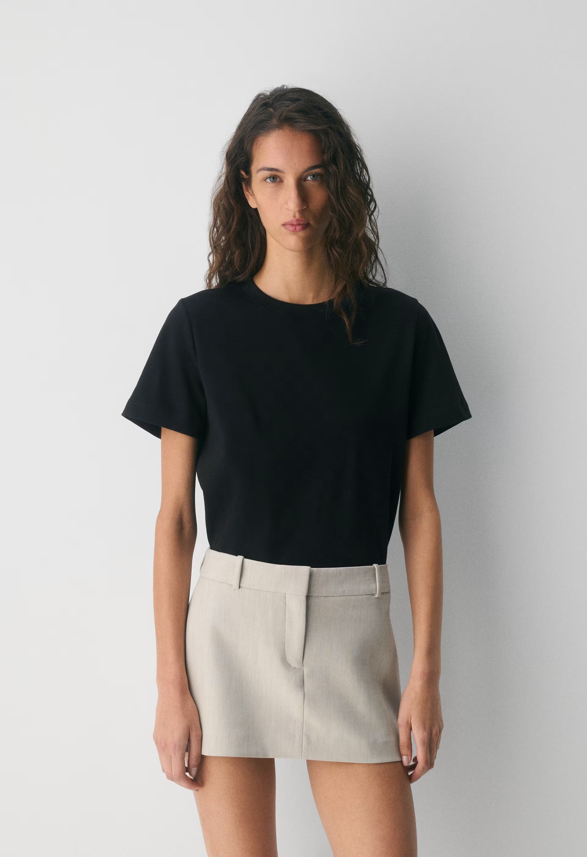 Chisel Micro Skort - Eversential™ - HEATHER MATTE PEARL