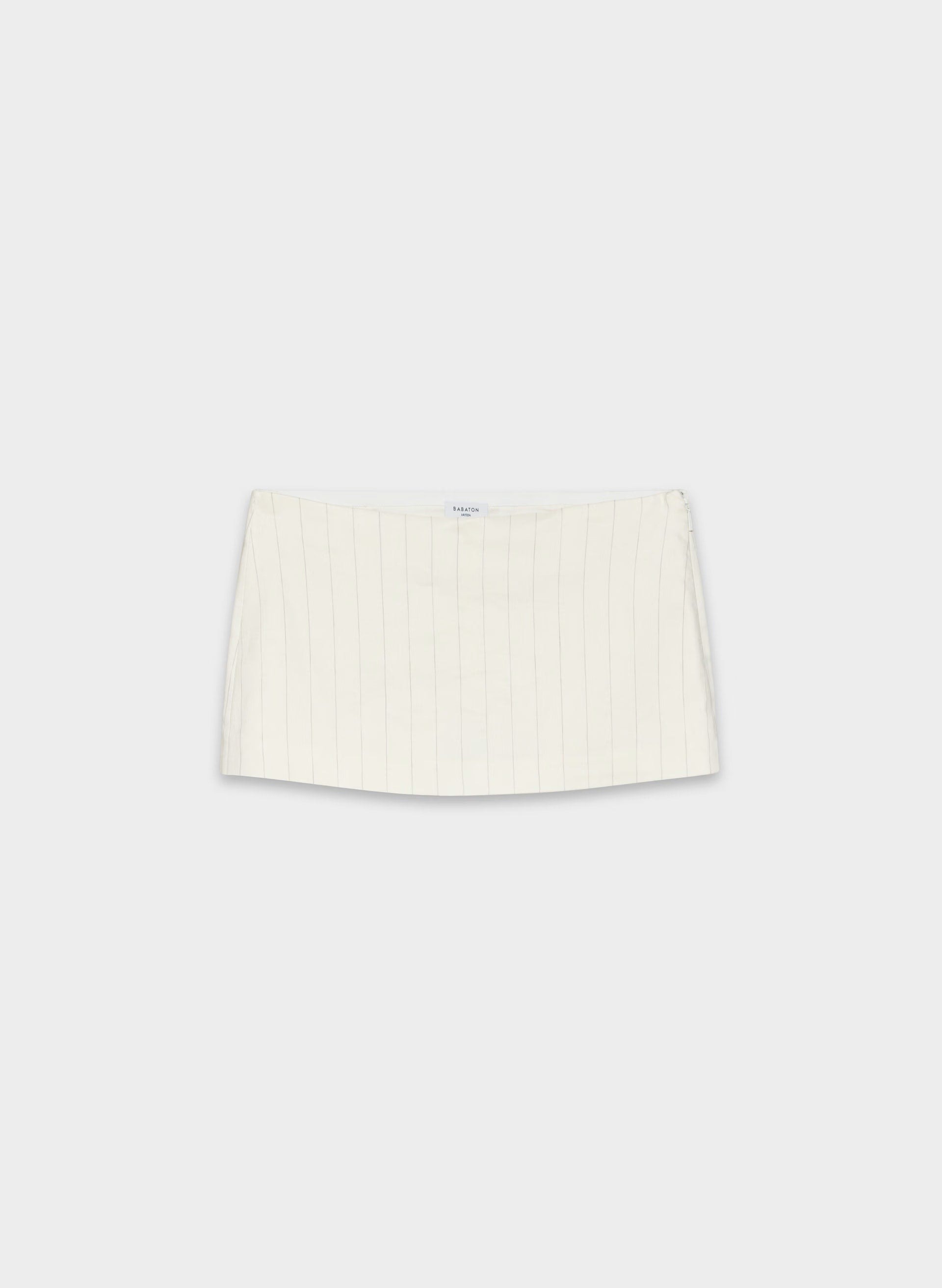Jewel Linen Skort - CABOT STRP OAK/GREY