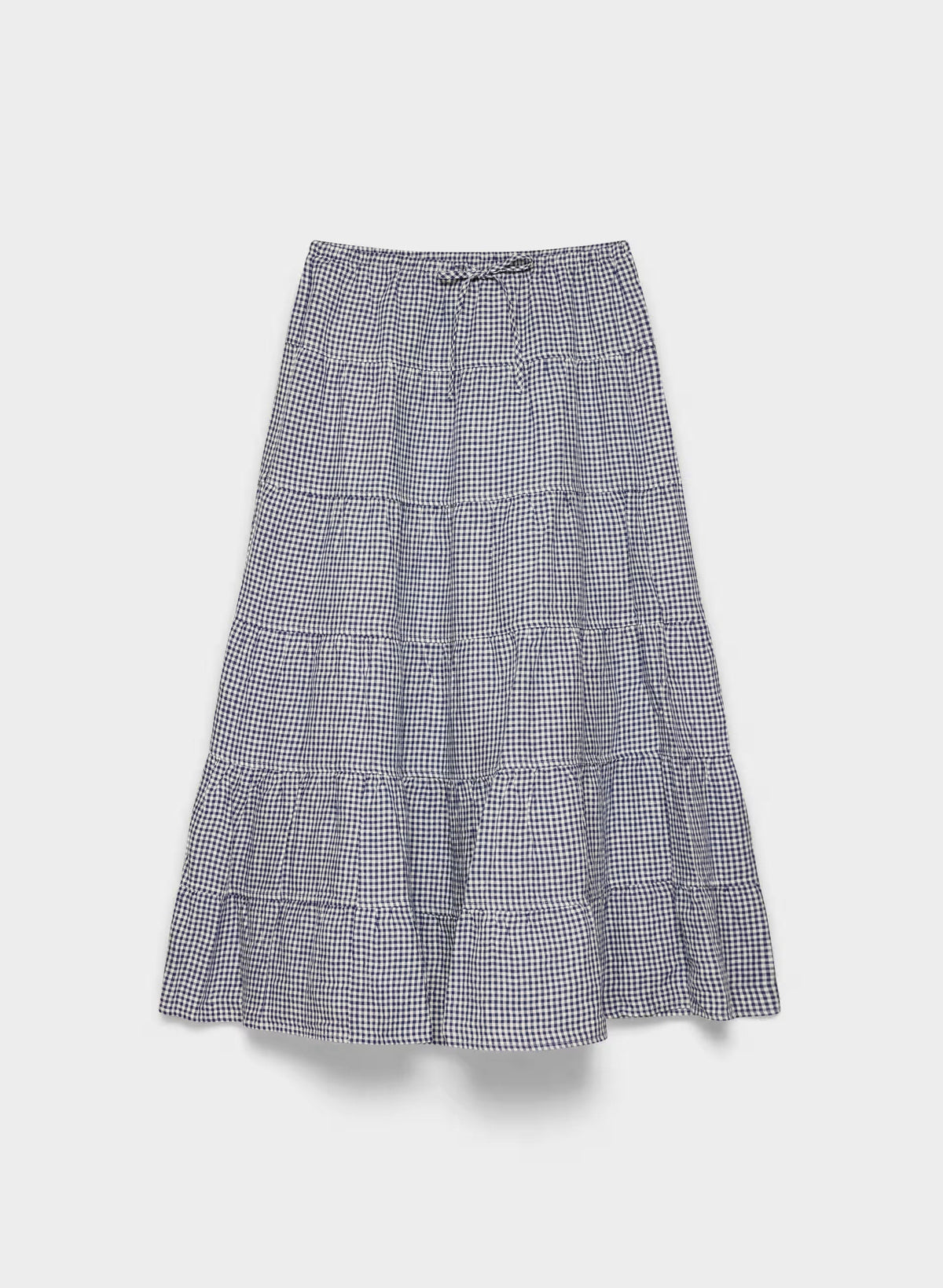 Bouquet Linen Skirt - SRPN CK LT BRH/HBR NVY