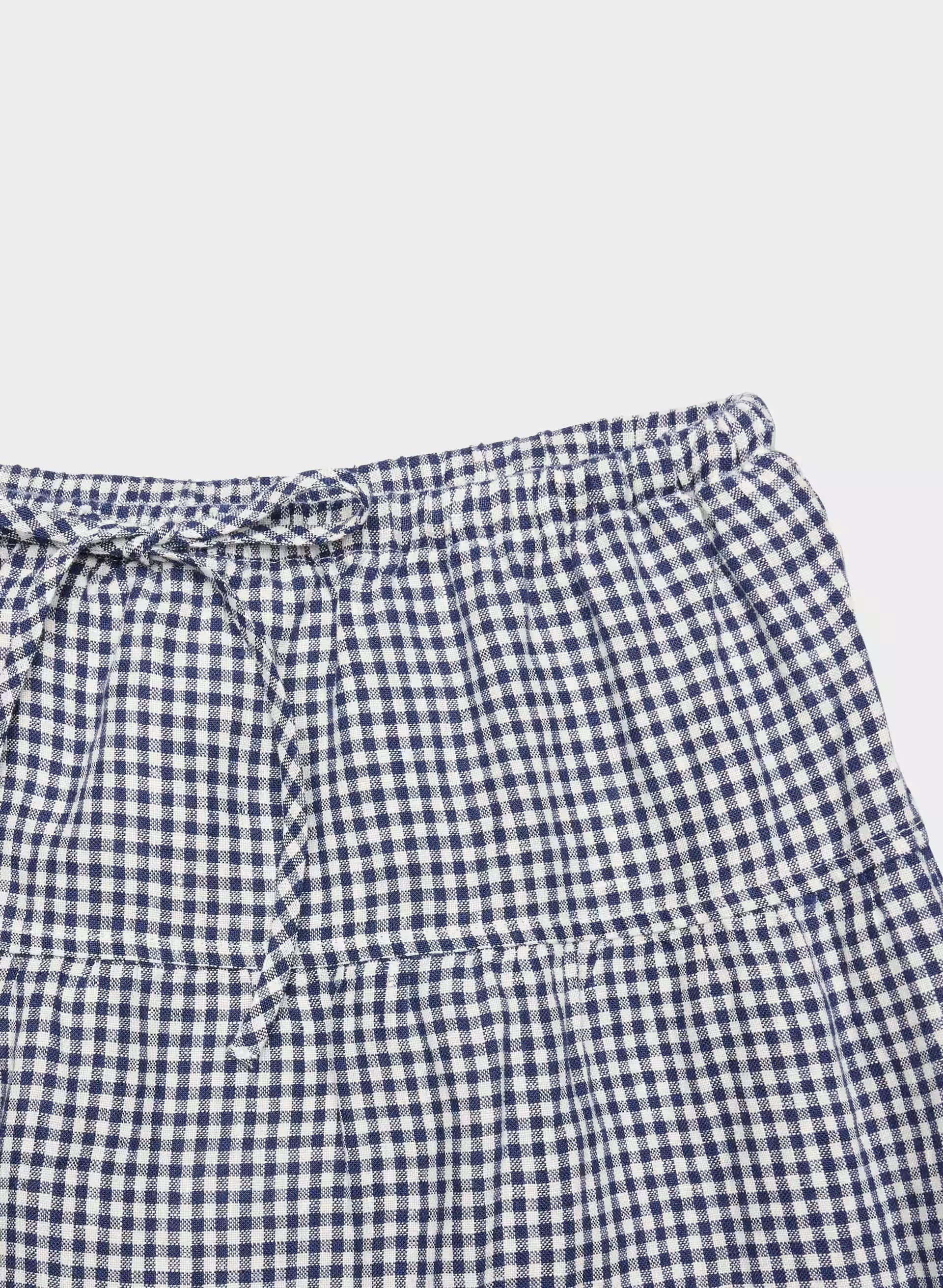 Bouquet Linen Skirt - SRPN CK LT BRH/HBR NVY