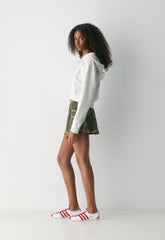 Mighty Cotton™ Ripple Skirt - LVD-IN BRGDE GREEN/TK