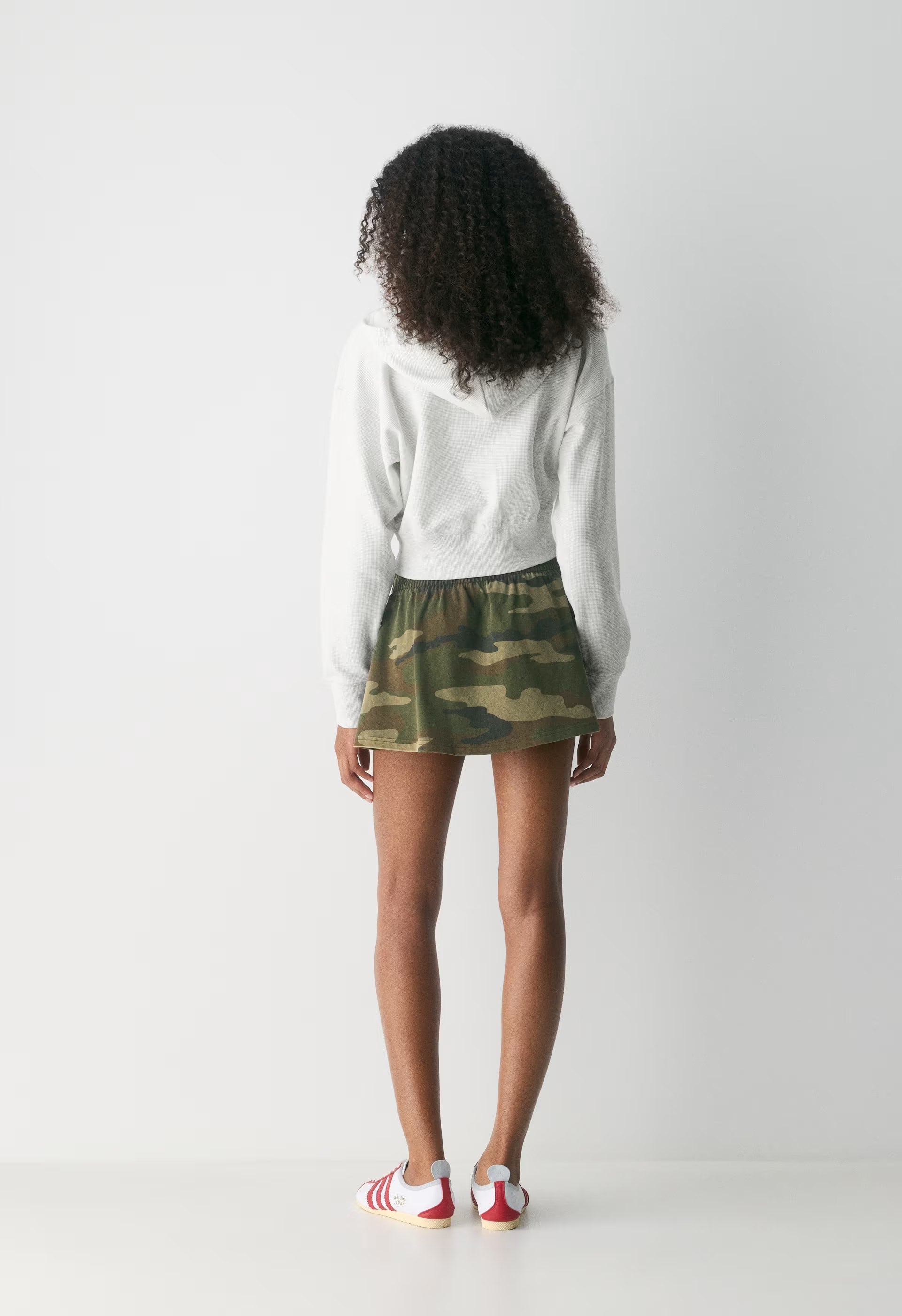 Mighty Cotton™ Ripple Skirt - LVD-IN BRGDE GREEN/TK