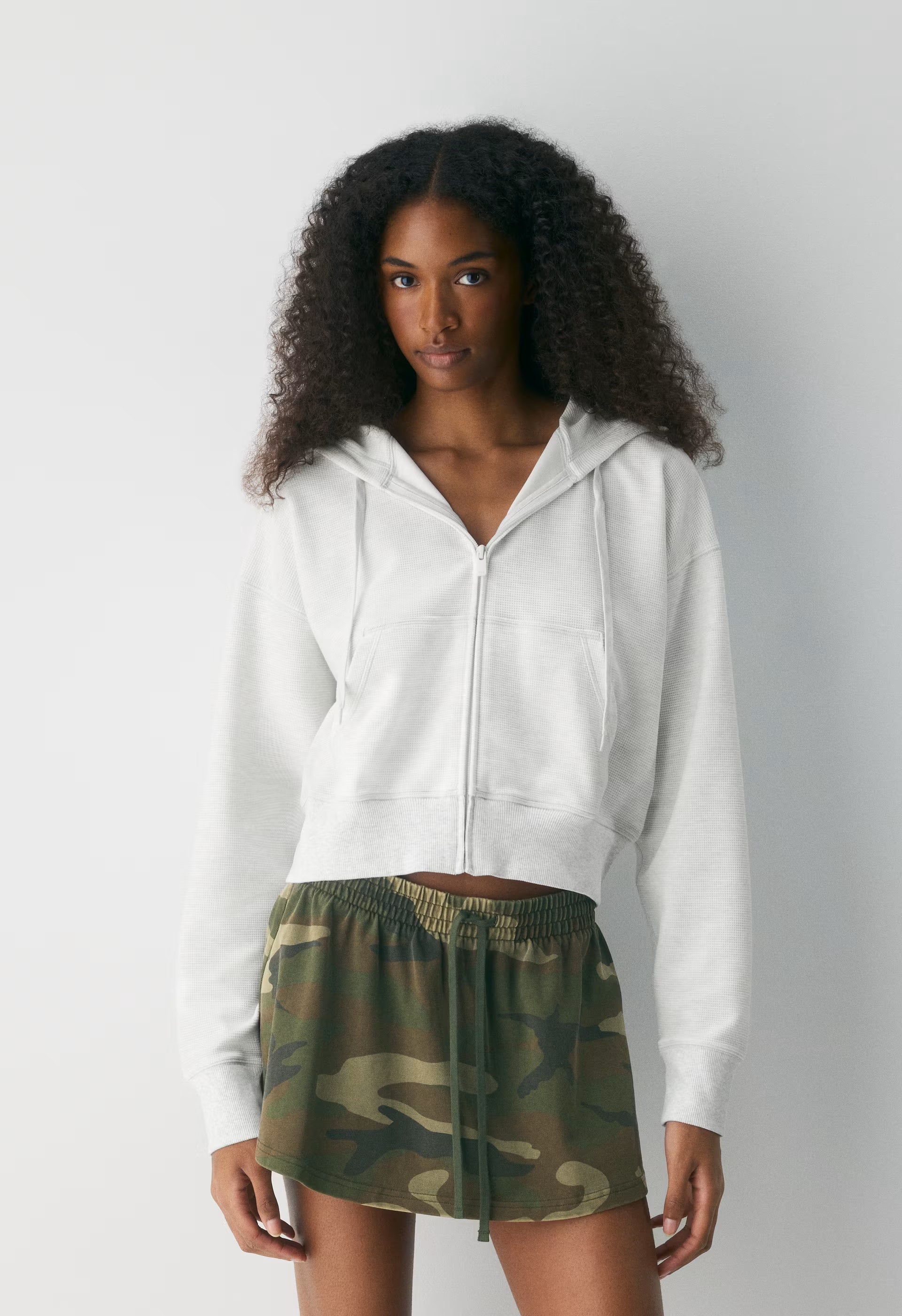 Mighty Cotton™ Ripple Skirt - LVD-IN BRGDE GREEN/TK