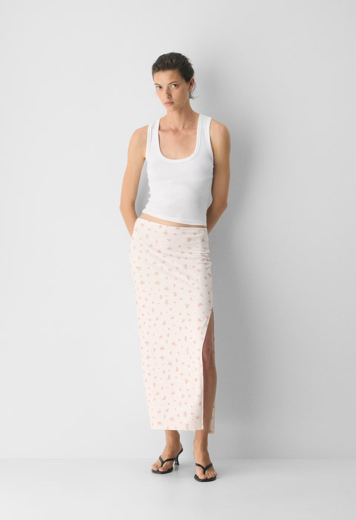 Smooth Matter™ Subscript Skirt - PALE PEACH/PINK