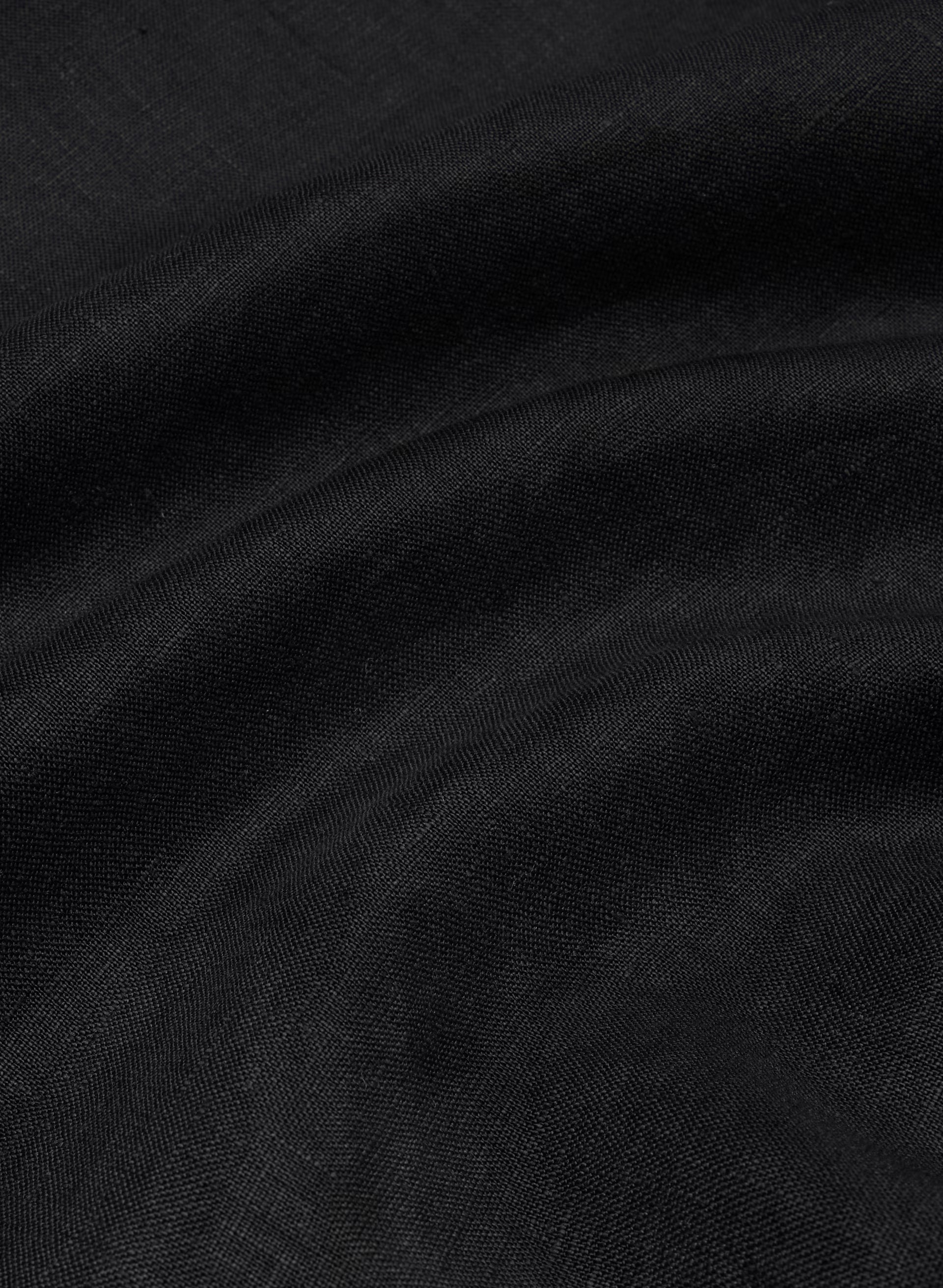 Henrietta Linen Skirt - BLACK/BLACK