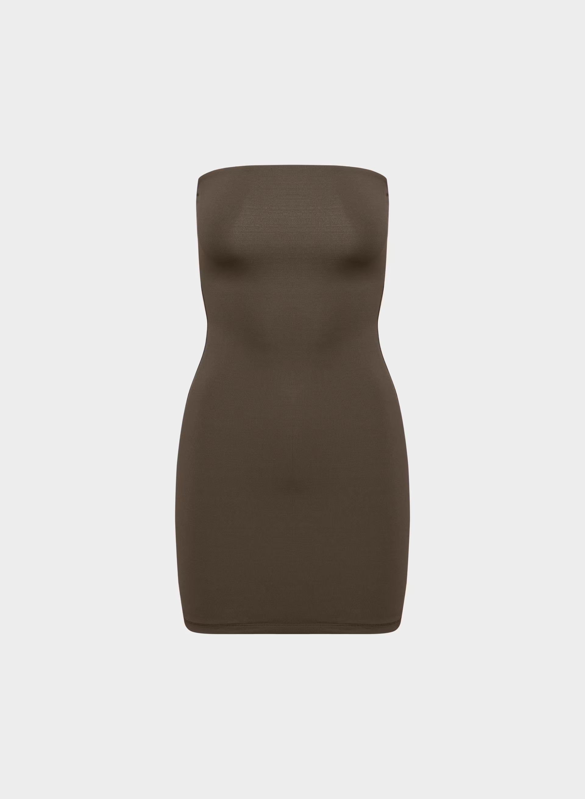 Original Contour Enrapture Mini Tube Dress - RICH MOCHA BROWN