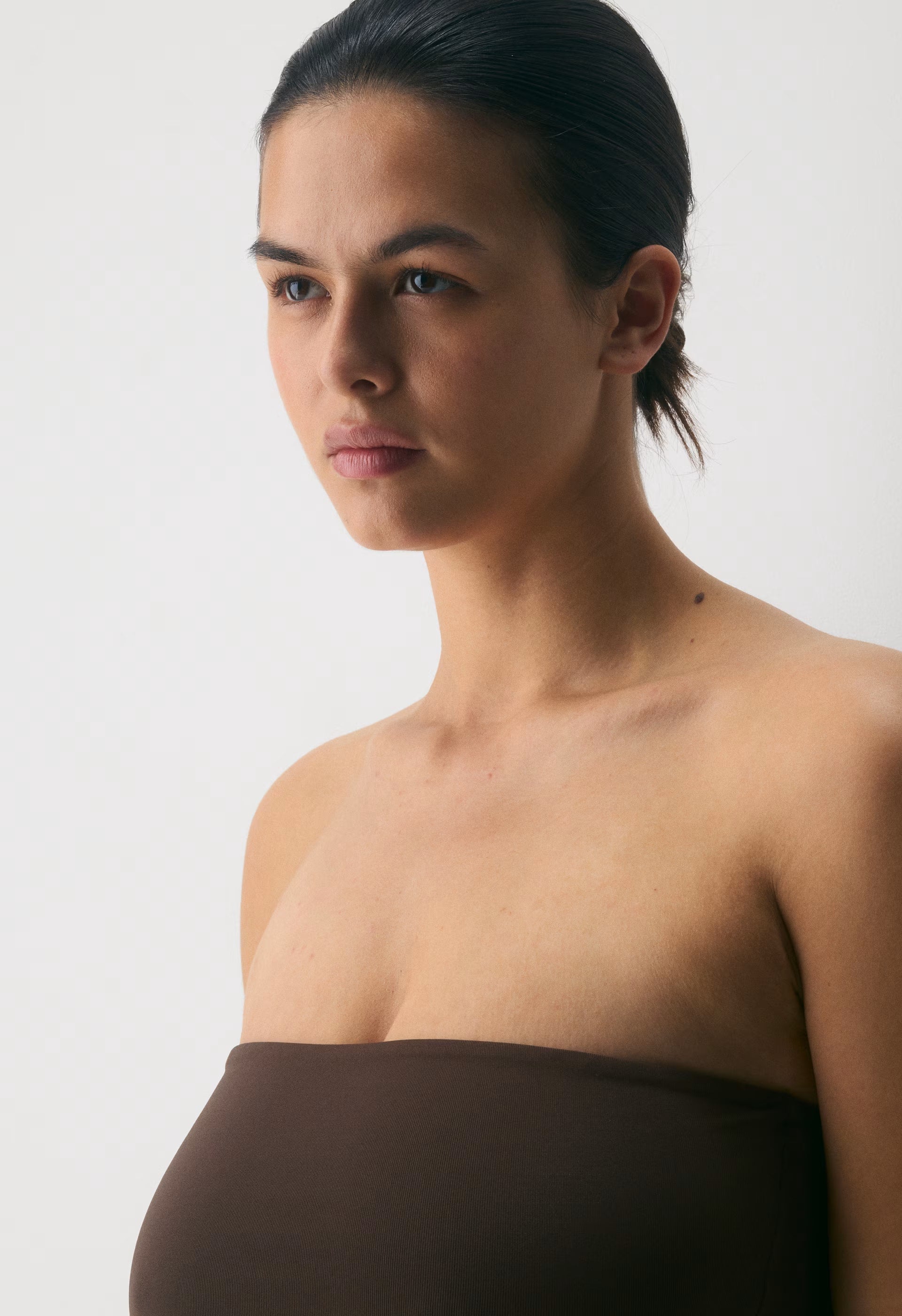 Original Contour Enrapture Mini Tube Dress - RICH MOCHA BROWN