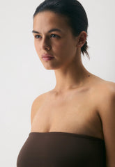 Original Contour Enrapture Mini Tube Dress - RICH MOCHA BROWN