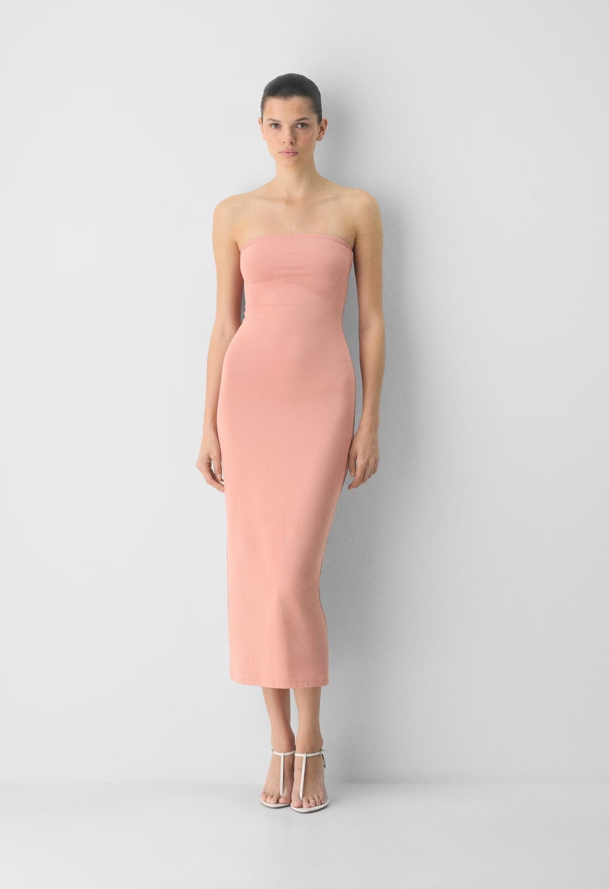 Original Contour Enrapture Maxi Tube Dress - KILN PINK