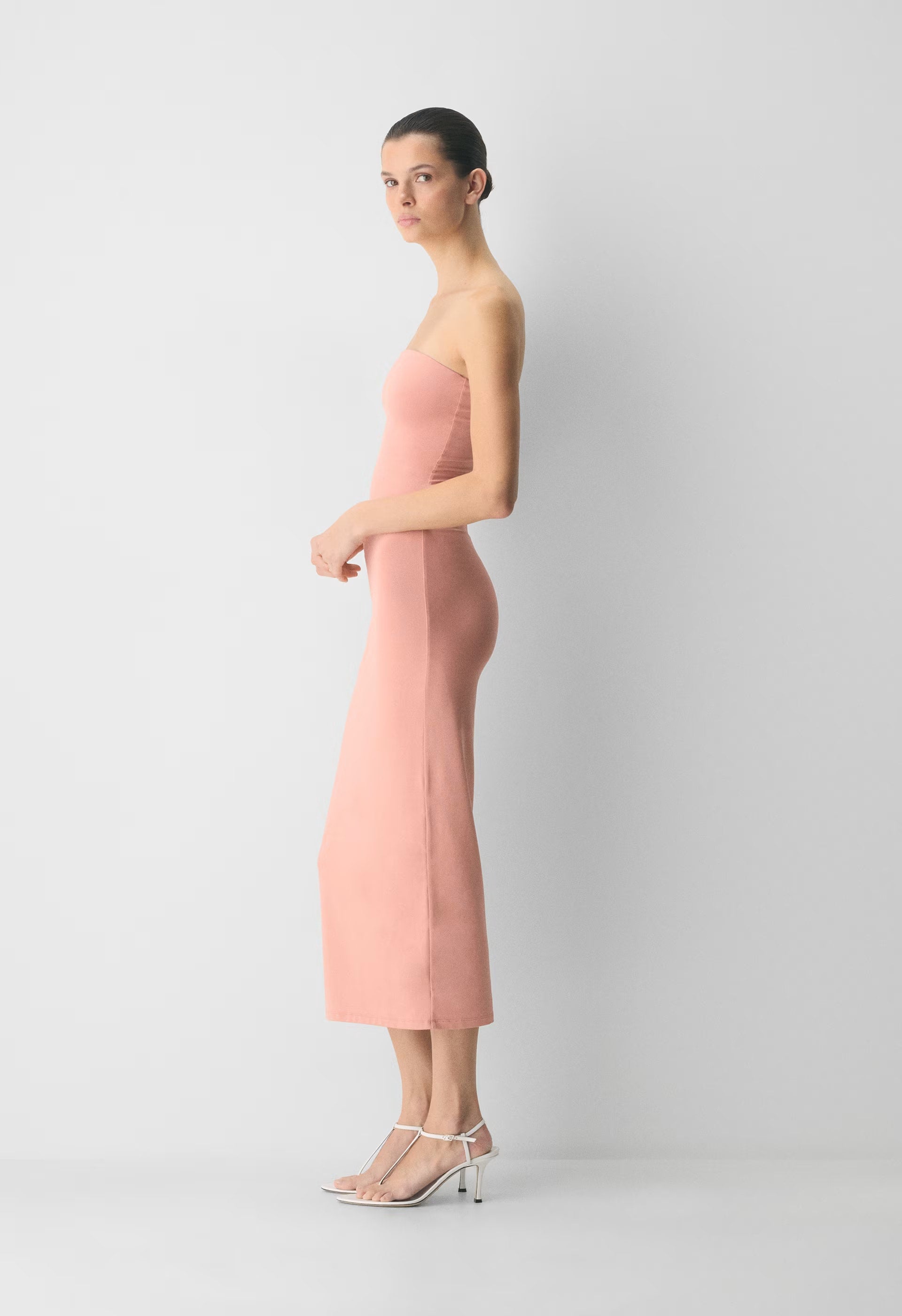 Original Contour Enrapture Maxi Tube Dress - KILN PINK