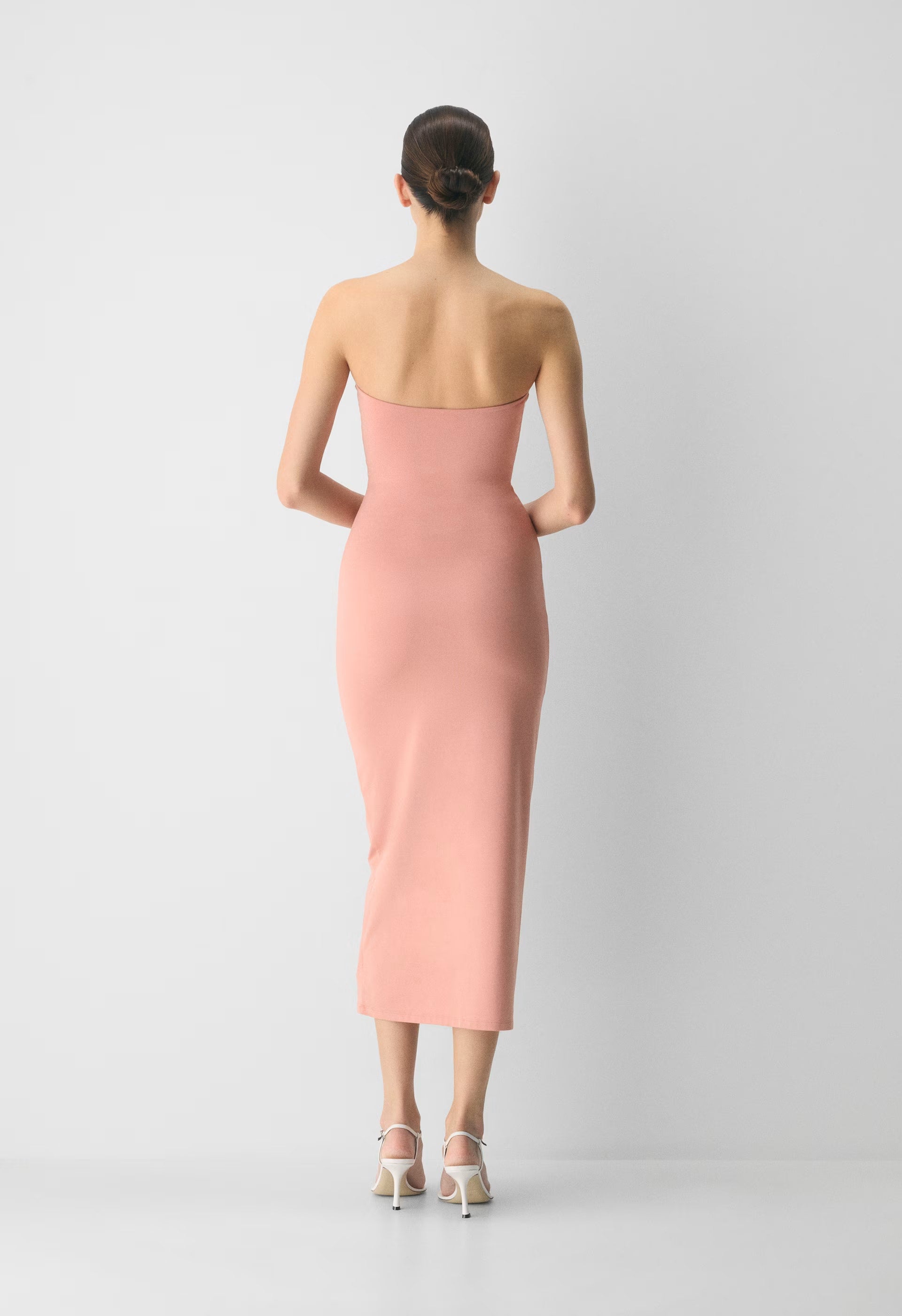 Original Contour Enrapture Maxi Tube Dress - KILN PINK