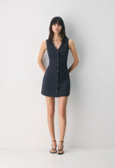Aria Dress - Crepette™ - DARK NIGHT NAVY