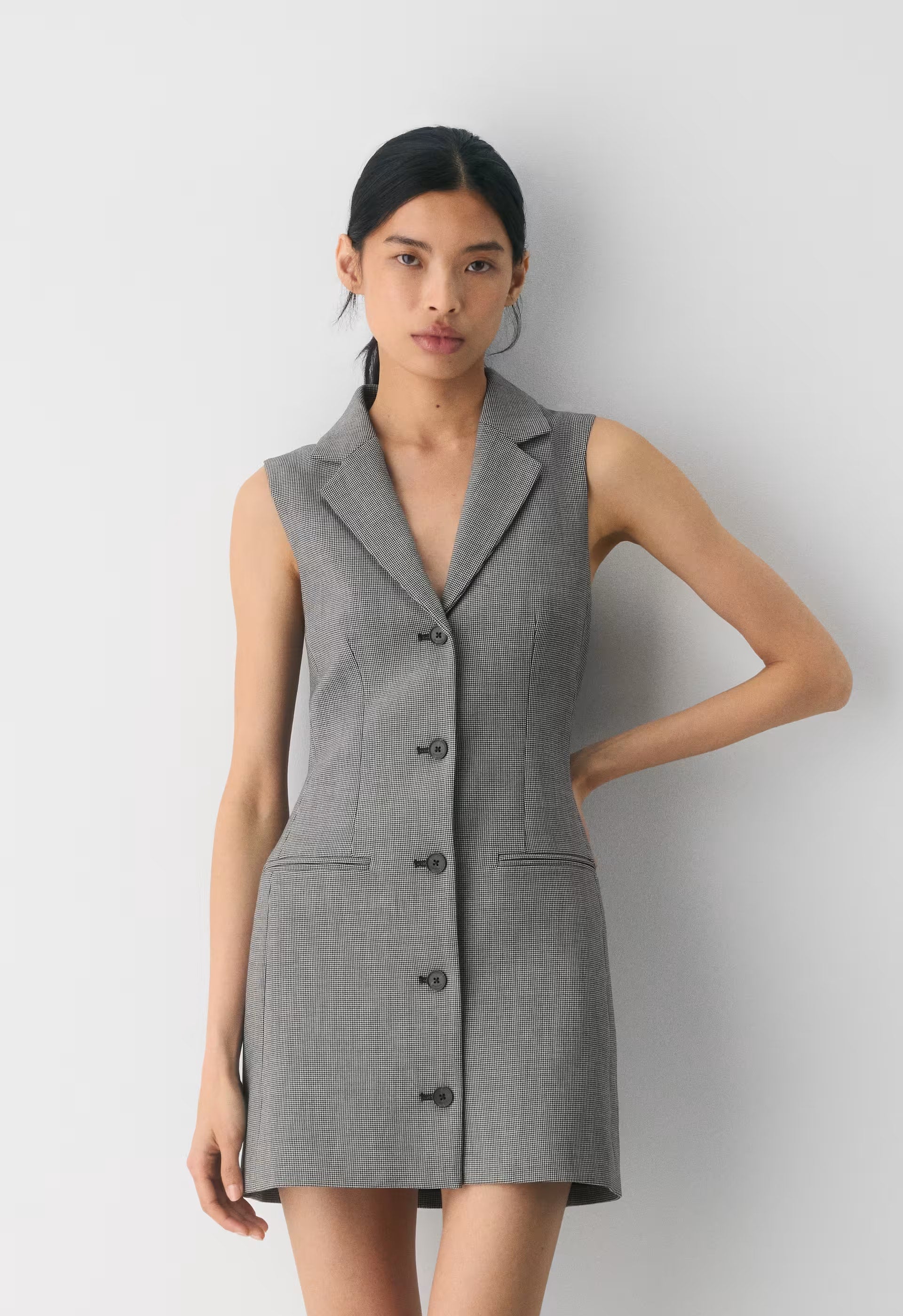 Mastermind Dress - Eversential™ - JAKE CHK BLK/ CHROME