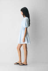 Mason Poplin Dress - VILLA BLUE