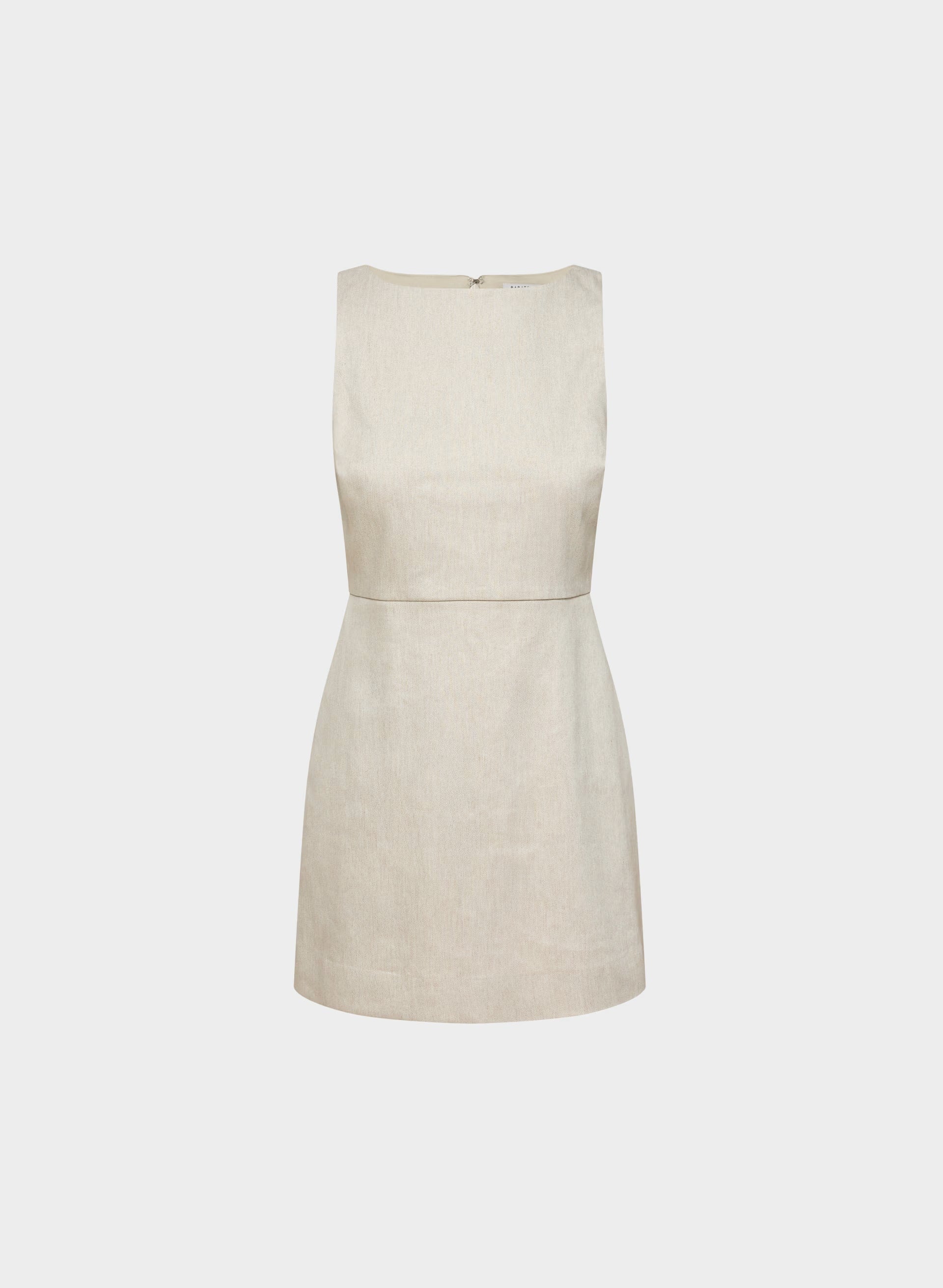 Bond Linen Dress - UNDYED DARK ECRU