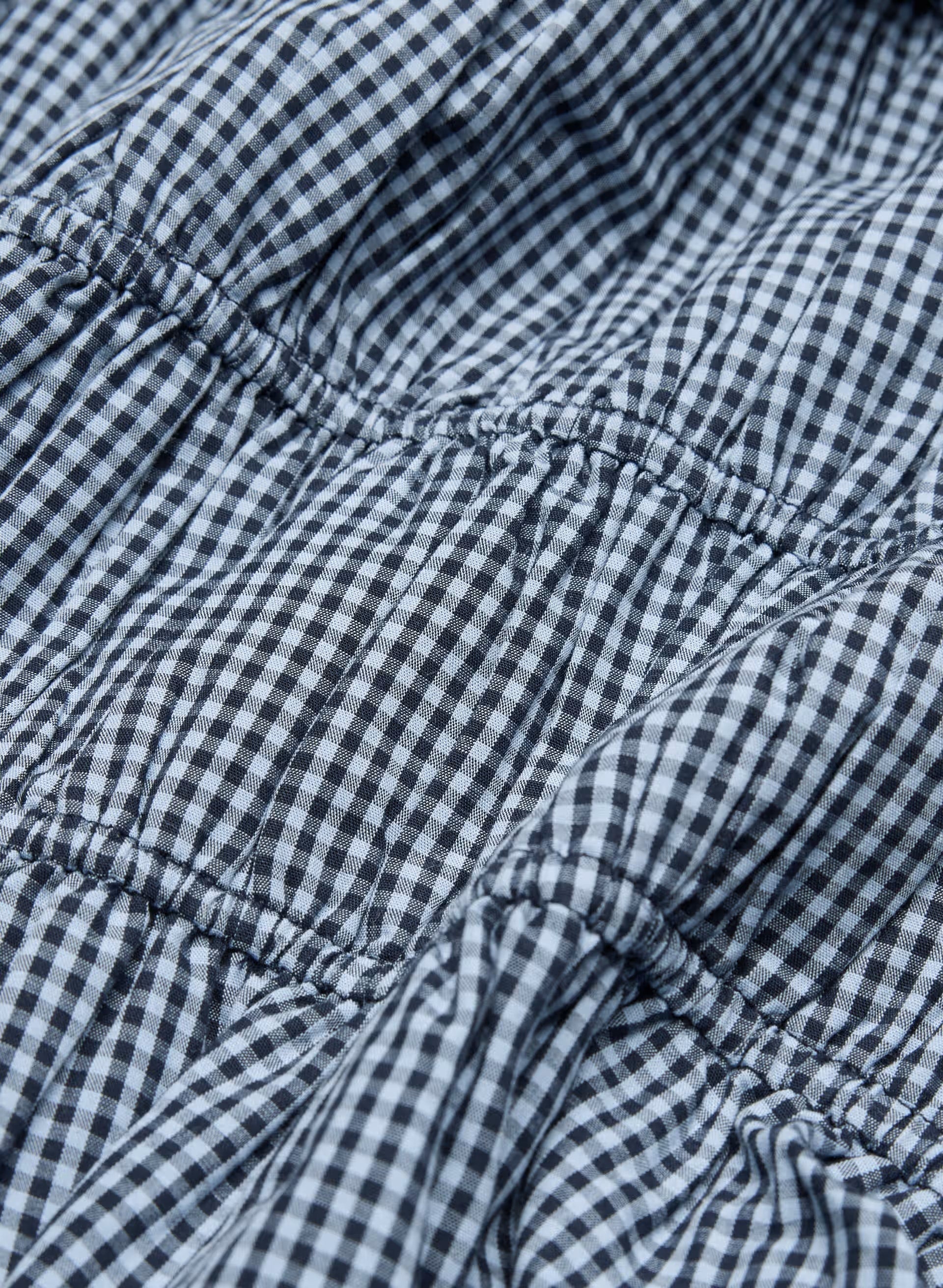 Martine Poplin Dress - CLR GGM RPL BL/ADMRL