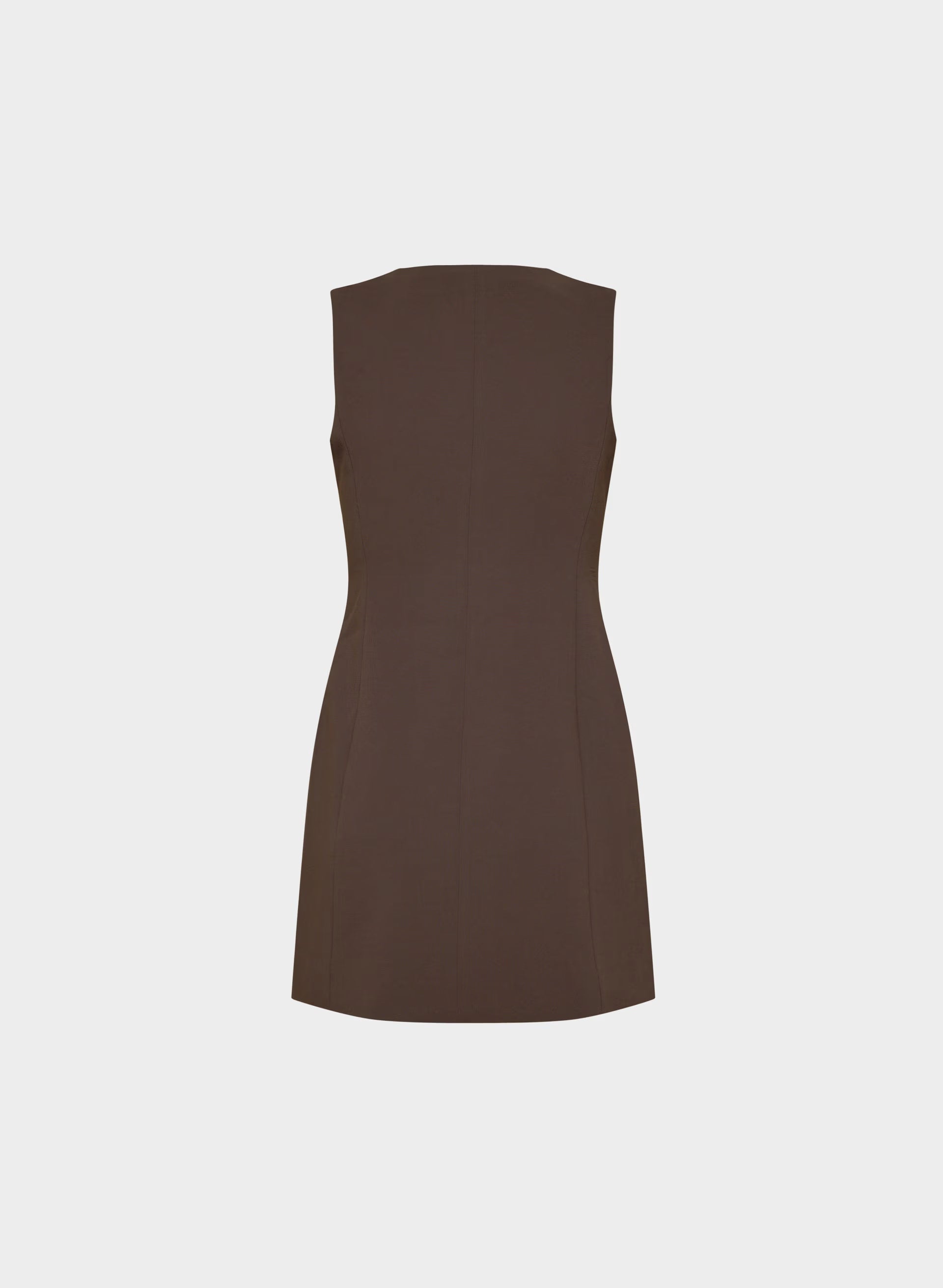 Regal Dress - Crepette™ - RICH MOCHA BROWN