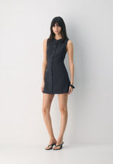 Regal Dress - Crepette™ - DARK NIGHT NAVY