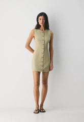 Regal Dress - Crepette™ - MARTINI OLIVE