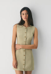 Regal Dress - Crepette™ - MARTINI OLIVE