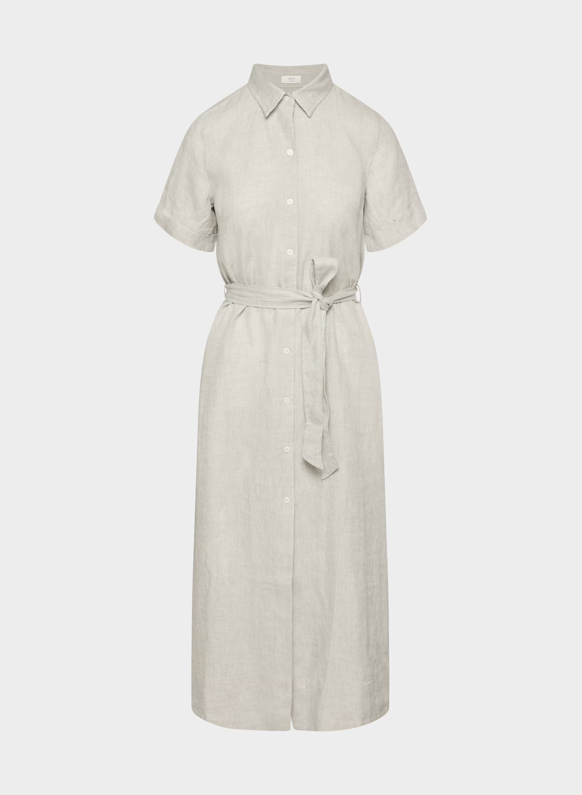 Eleta Linen Maxi Dress - UNDYED ECRU