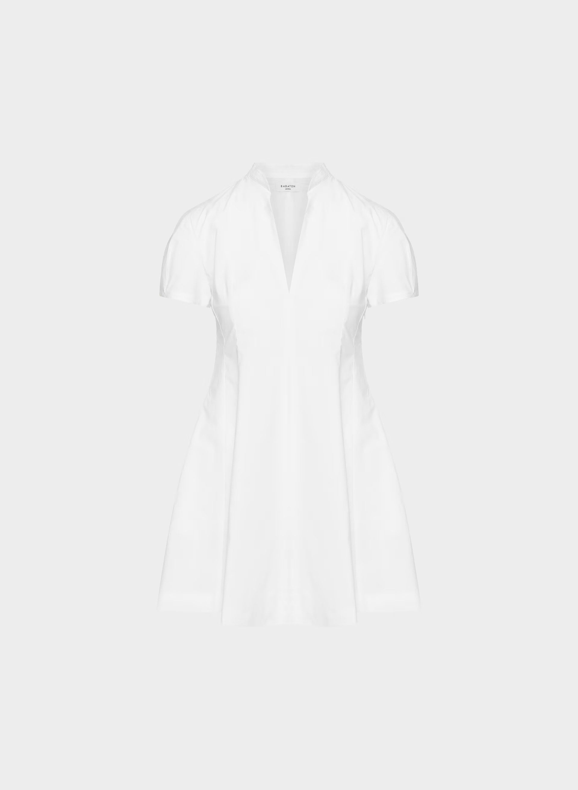 Intro Poplin Dress - BRIGHT WHITE