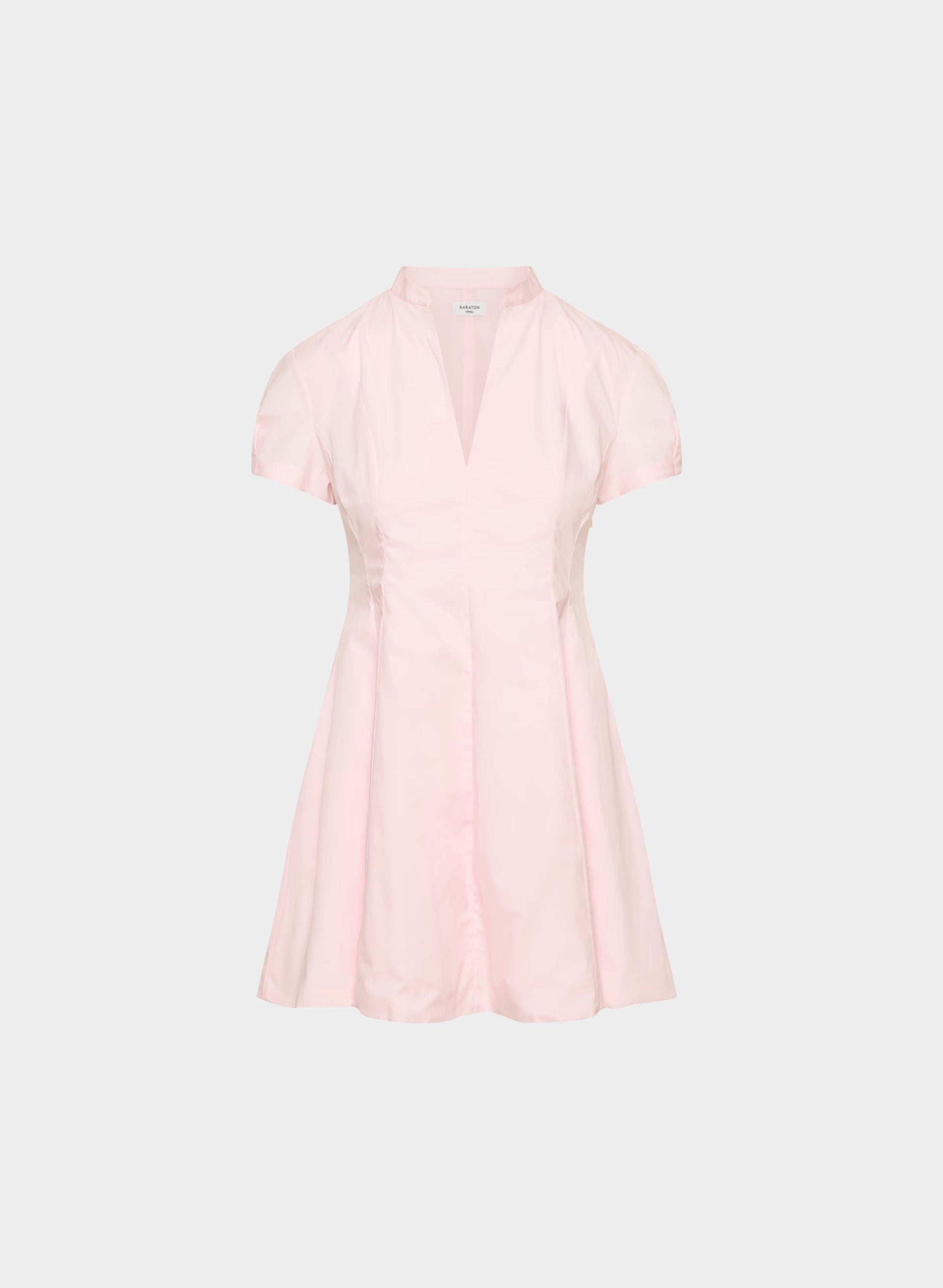 Intro Poplin Dress - VILLA PINK