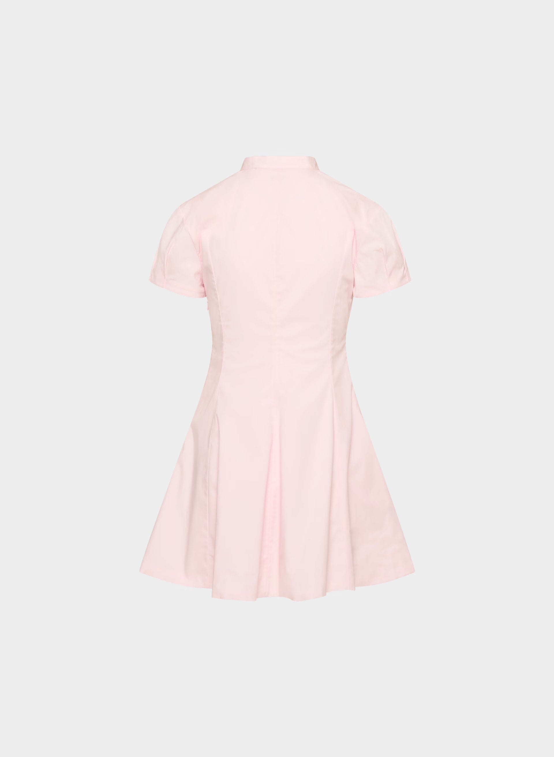 Intro Poplin Dress - VILLA PINK