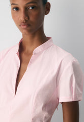 Intro Poplin Dress - VILLA PINK