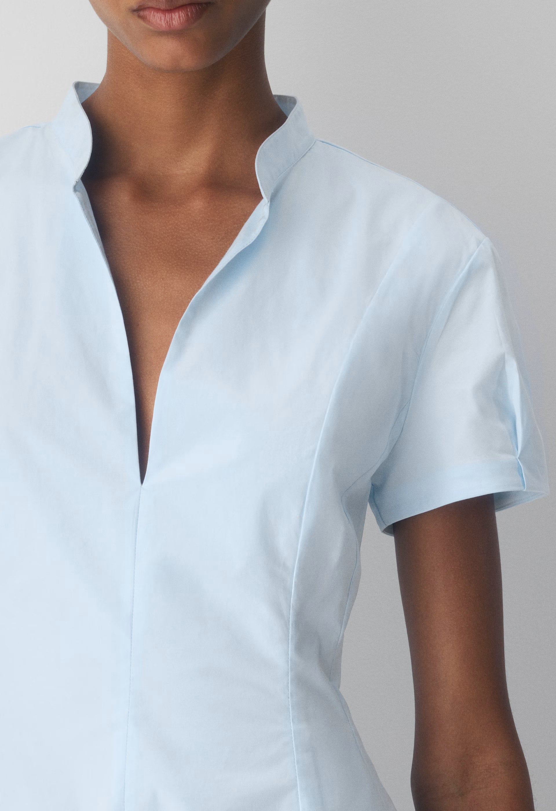 Intro Poplin Dress - VILLA BLUE