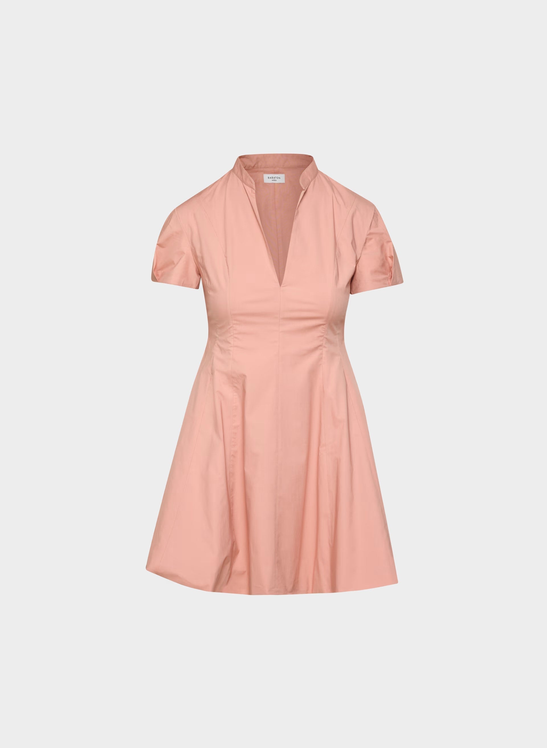 Intro Poplin Dress - KILN PINK