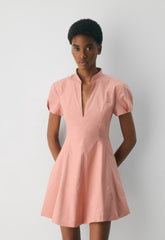Intro Poplin Dress - KILN PINK