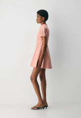 Intro Poplin Dress - KILN PINK