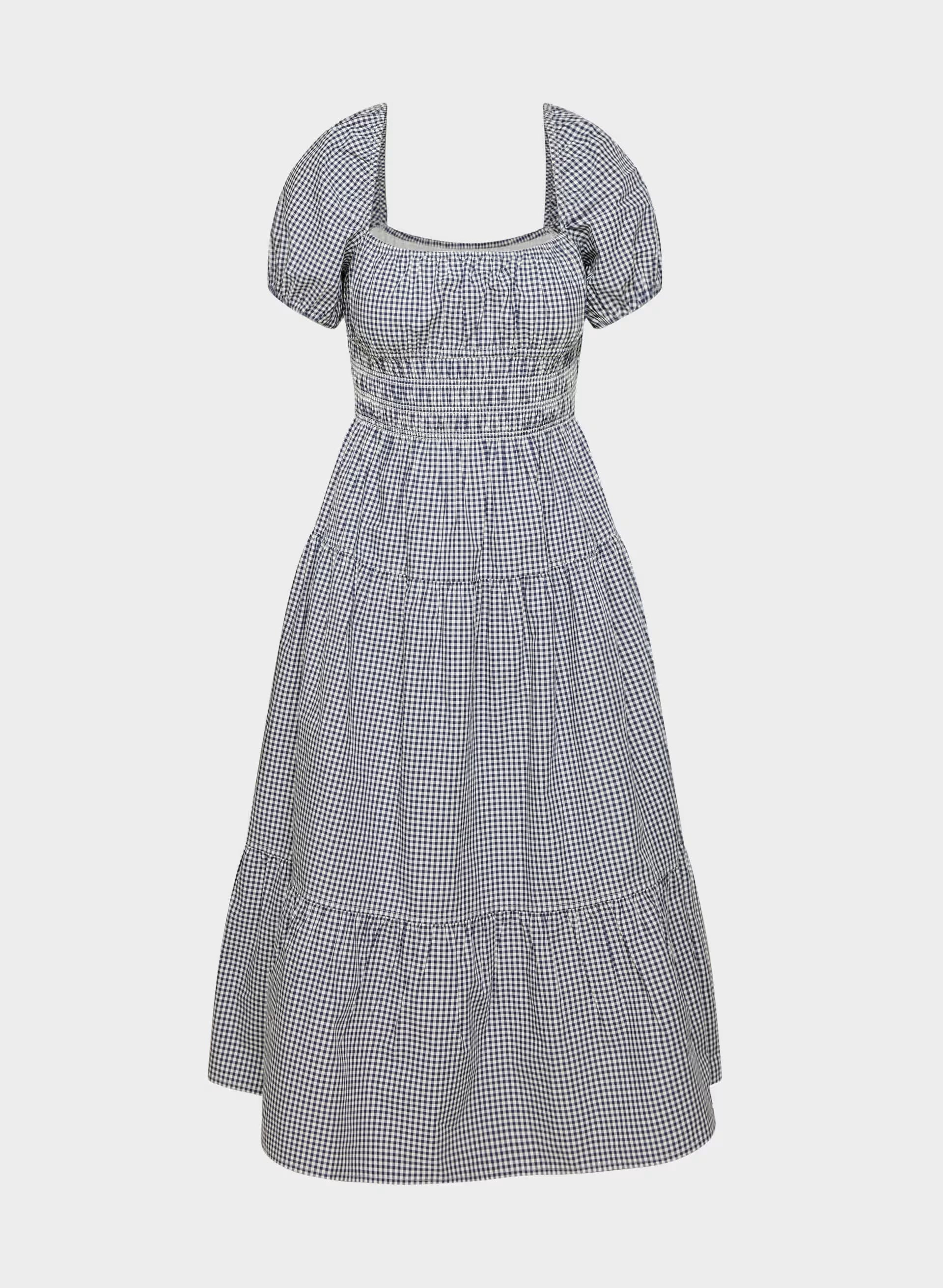 Allegoria Poplin Dress - SRPN CK LT BRH/HBR NVY