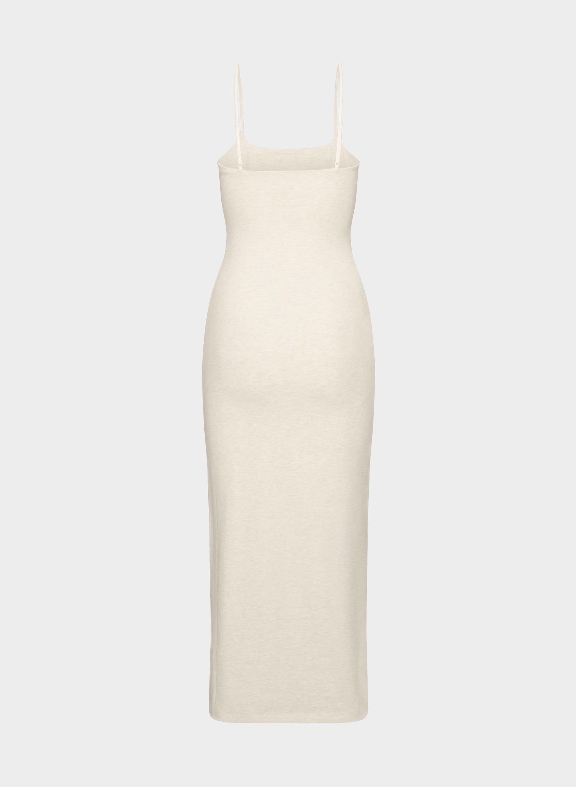 Casual Contour Summon Maxi Cami Dress - HEATHER LIGHT OATMEAL